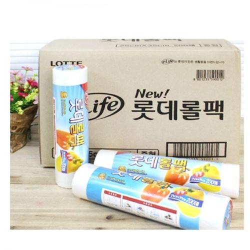 BOX 롯데롤팩 (25x35cm) 200매 30개입 위생백 WC6DD3B