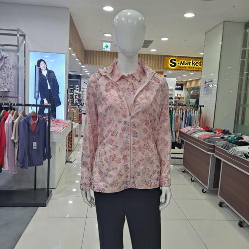 [피에이티]플라워 메쉬믹스 점퍼  1L41333-4_US