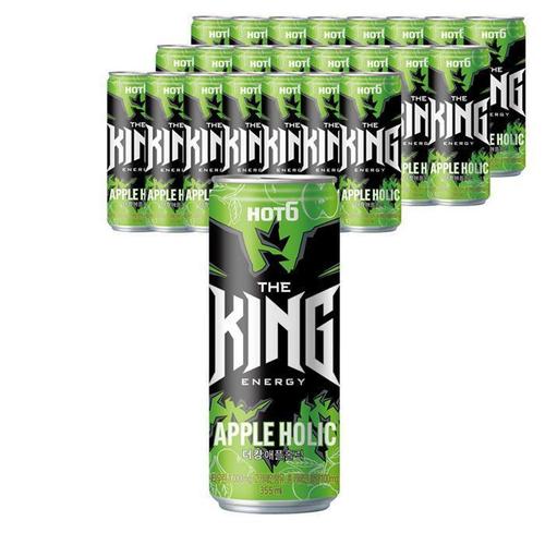 [롯데]롯데 핫식스 더킹 애플홀릭 355ml X 24캔 에너지 (34165962)