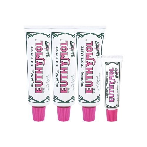 [(주)엘지생활건강][ EUTHYMOL ] 유시몰 화이트닝 미백 치약 대용량 120g 3개+20g
