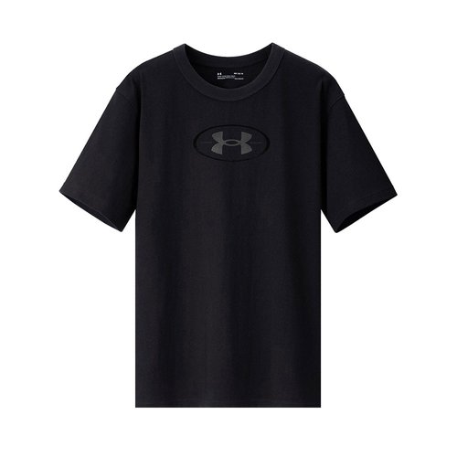 언더아머 아머 리피트 반팔 티셔츠 블랙 1371264-001
