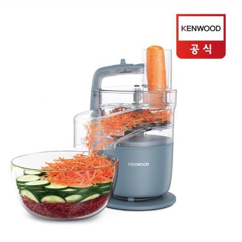 KENWOOD 멀티프로 고 4in1 푸드프로세서 FDP22.130GY [오픈형 헤드/다지기,채썰기,반죽,편썰기]
