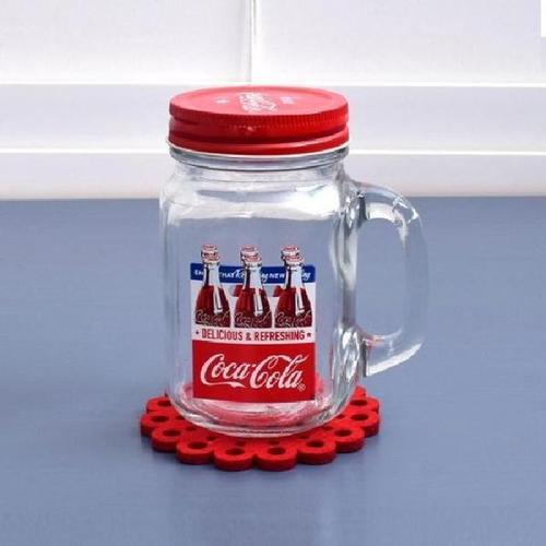 셀러허브 [JHL0RP84_51C5]코카콜라 마이카페 드링킹자 450ml (투명)