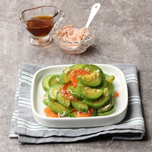 [수미푸드몰]새우애호박볶음 400g (당일 제조,발송)