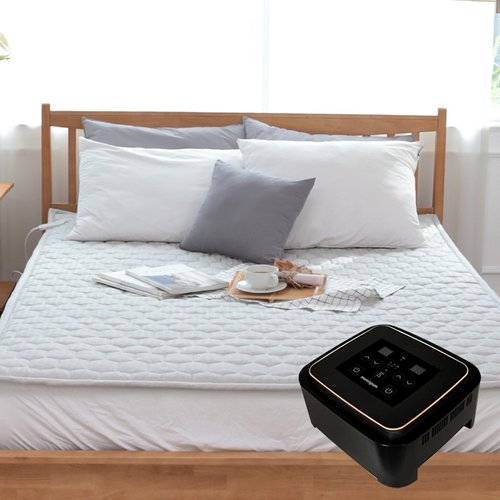 [맘스품] 탄소섬유발열 DC(24V) 카본 온열매트(섬유모달,120수) 퀸/분리난방