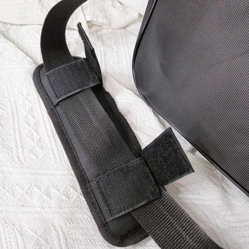 가방 어깨끈 패드 1P 탈부착 블랙 (WFG7XQY)