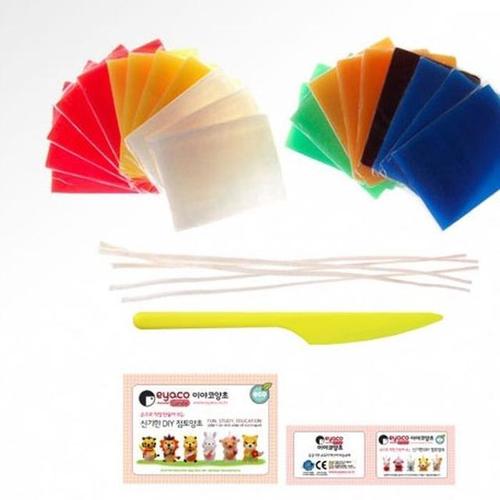 셀러허브 [QN153034_58]이야코 양초점토 만들기 20장세트 -43176