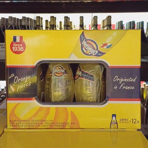 오늘담은 주식회사 [코스트코] 오랑지나 스파클링 오렌지 420ml x 12