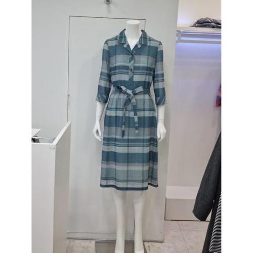 [벨리시앙]벨리시앙 세이브존04 체크 제천벨트 원피스 OP3203 (14089461)