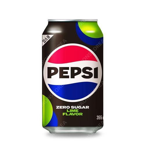 [롯데]롯데 펩시콜라 제로슈거 라임향 355ml X 12캔 업소용 탄산 (33051541)
