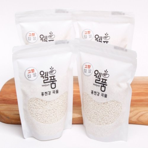 강원 홍천 누룽지향 찹쌀 2kg (500x 4봉)