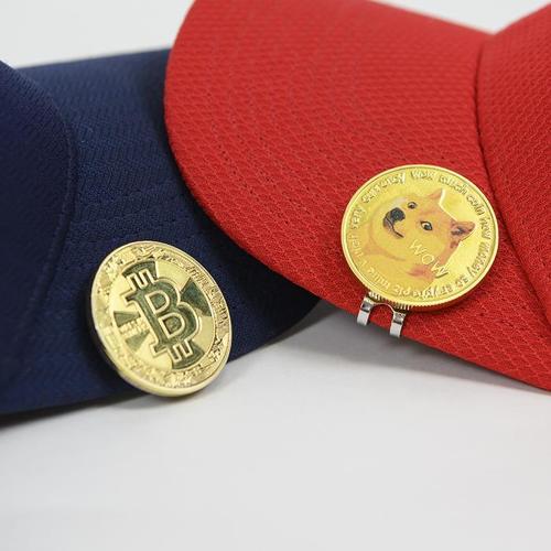 셀러허브 [쿨제이쇼핑] 골프볼마크 볼마커 골프마커 비트코인 도지코인