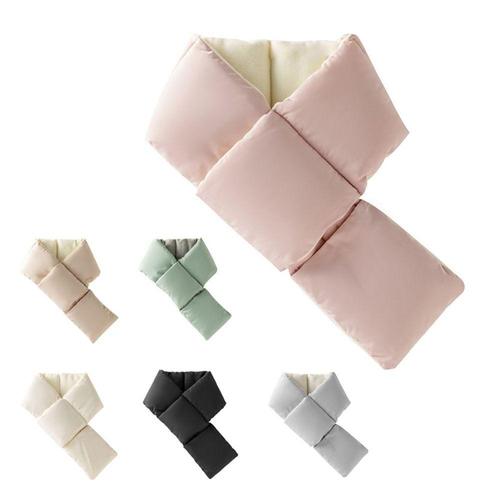 [셀럽하우스]겨울 CLPXIAIU 패딩목도리 발열 겨울 미니목도리 넥워머 목난로