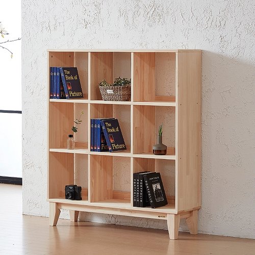 우아미OEM 듀라니 편백나무 장식장 9칸