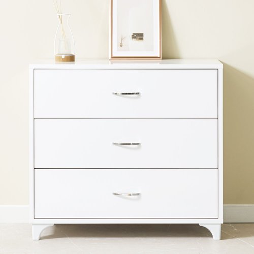 (착불) 갓츄 서랍장 3단 와이드형 인테리어 수납장