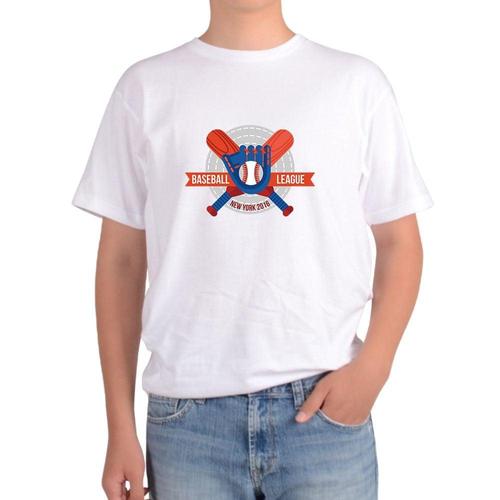 반팔티 야구 야구경기장 글러브 야구배트 야구공 WEBED6D