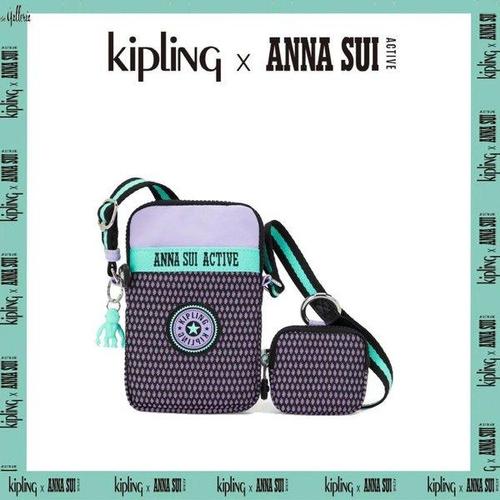 갤러리아_키플링 X 안나수이 핸드폰백 미니 크로스백 탈리 라일락 KNABS47
