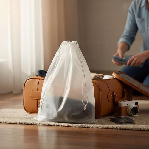 셀러허브 반투명 여행용 수납 파우치 30x40cm 10P LM-1007098