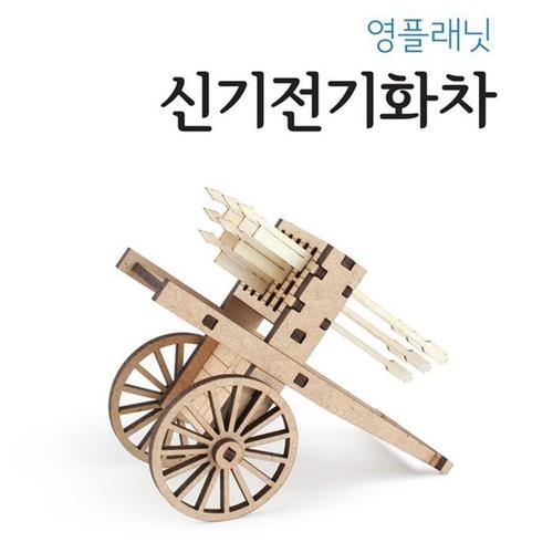[JHQRJGML_4B]DIY 만들기 영프래닛 교육용 신기전기화차