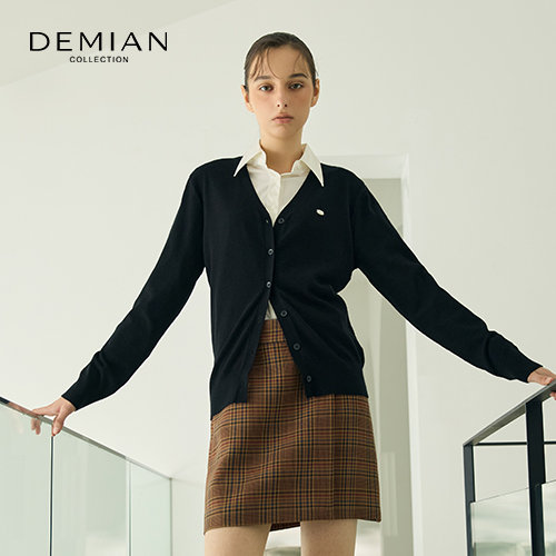 [데미안(DEMIAN)] 26FW 르네 소프톤 클래식 가디건 4종(브이넥) 2
