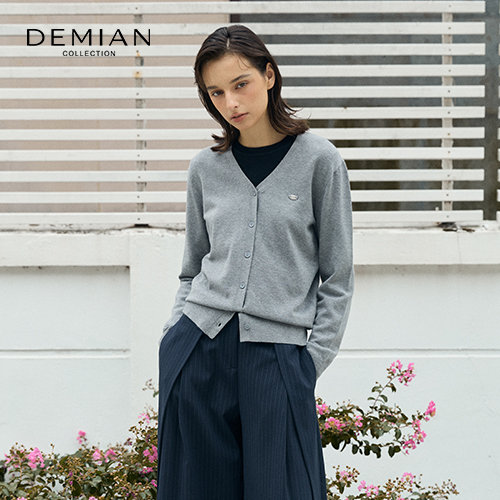 [데미안(DEMIAN)] 26FW 르네 소프톤 클래식 가디건 4종(브이넥) 3
