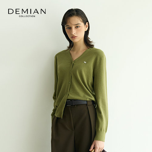 [데미안(DEMIAN)] 26FW 르네 소프톤 클래식 가디건 4종(브이넥) 5