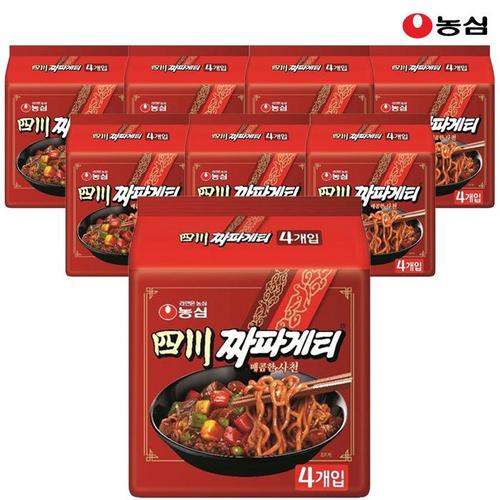 (주)농심 농심 사천짜파게티 137g x 32봉 1박스_