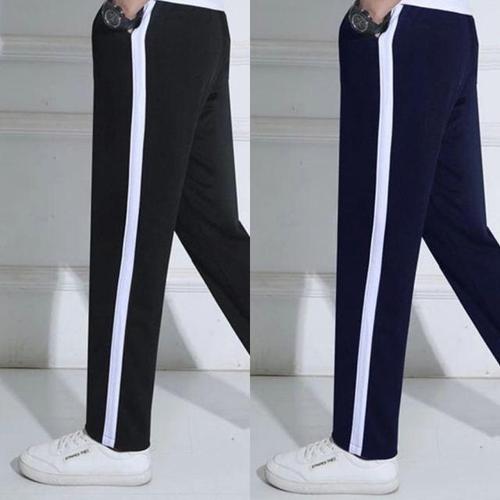 엔에이치엔위투 [지앤제이]블랙 네이비 스트레이트 추리닝 바지 교복 생활복