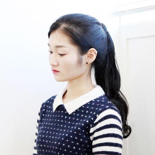 [셀럽하우스]포니테일 QWEROVPU 부분 가발 오시켓