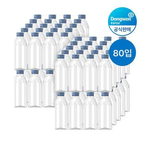 [동원]샘물 심층암반수 아쿠아포레 330ml 생수 80병