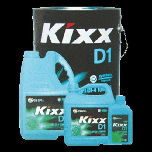[오너클랜]GS칼텍스 디젤엔진오일 KIXX D1(CK-4/10W-40) 4L (4)통