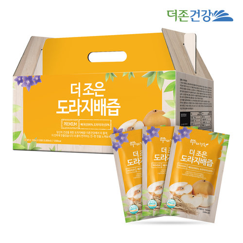 더존건강 더조은 도라지 배즙 100ml 30포 1박스