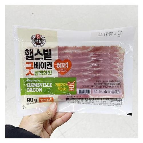 CJ 햄스빌 굿베이컨 90g x 2개 31048