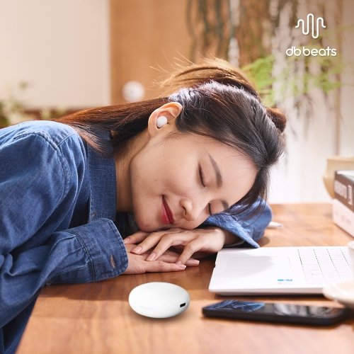 [디비비츠] 포미버즈 수면 블루투스이어폰 / 수면 개선, 노이즈캔슬링 TWS 무선이어폰