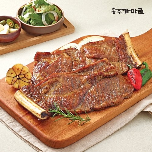 동경(주)부곡지점 송추가마골 가마골 돼지목살왕갈비 600g * 2팩