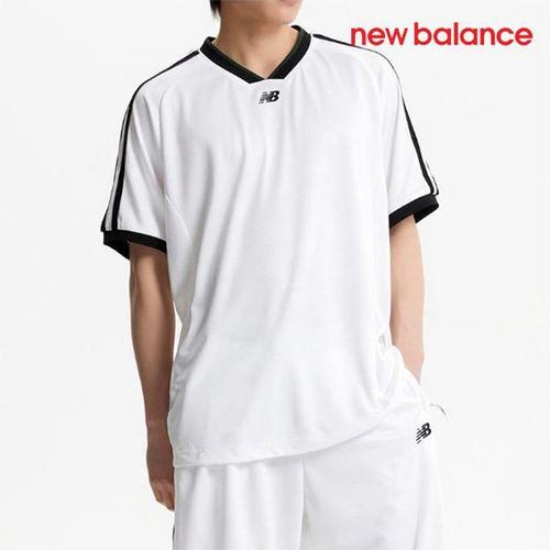 [뉴발란스]반팔티 /w1- NBNEF21573 10 / UNI NBSC 바스켓볼 반팔저지 (SEMI OVER FIT)