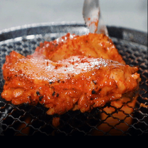 [(주)봄내푸드][큰품닭갈비]통닭다리살로 만든 순살 춘천닭갈비 500g x 4팩 (춘천직송)