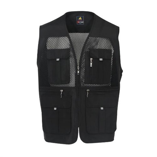 명화수산 남성 여름 작업복 지퍼 멀티 낚시 조끼