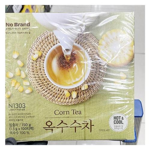 셀러허브 옥수수차 1.5g x 100 x 1개 + 맨어스트 소독제 증정 d75194