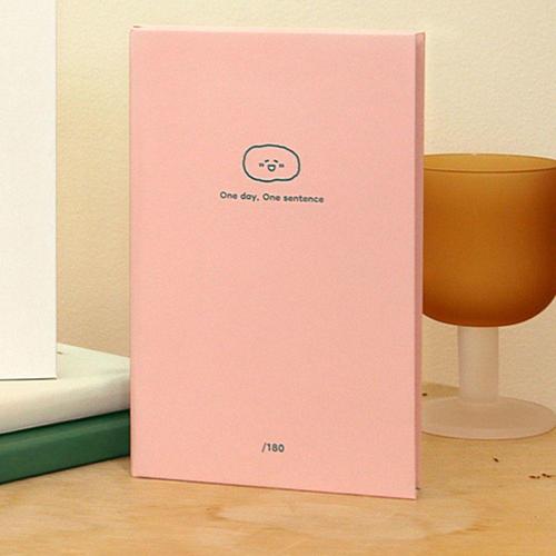 오늘기분 자문자답 일기장 감정일기 한문장 일기 4