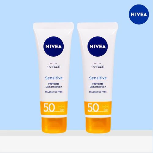 [니베아][유통기한 임박특가] 니베아 선 영에이지 크림 50ml x 2개 (유통기한 2024.10.01)