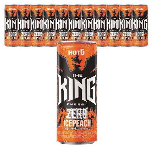 [롯데]롯데 핫식스 더킹 아이스피치 제로 355ml X 12캔 (41946311)