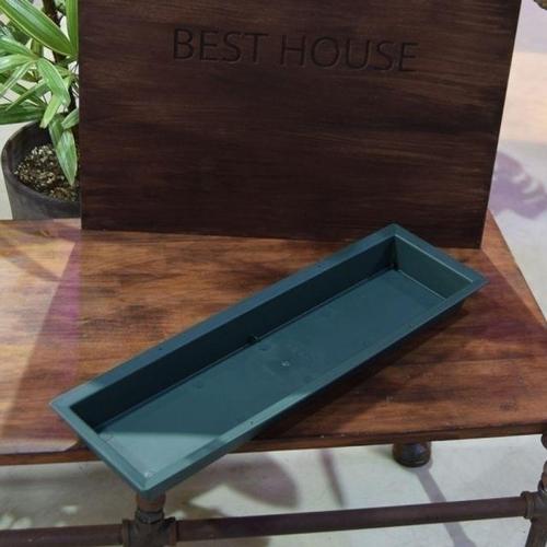 오아시스 플라스틱 수반 -직사각(쌍장) 50x15cm WFKB064