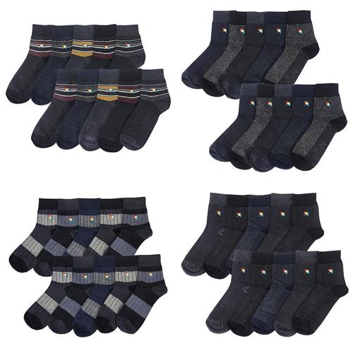 [아놀드파마]남자 신사 정장 가을 겨울 무지 체크 줄무늬 단목 양말 10족 선물 국내산