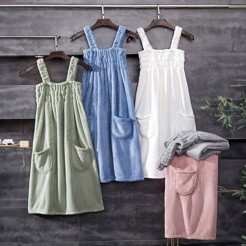 빅사이즈사랑해요 R053L405 러블리극세사샤워가운 DK