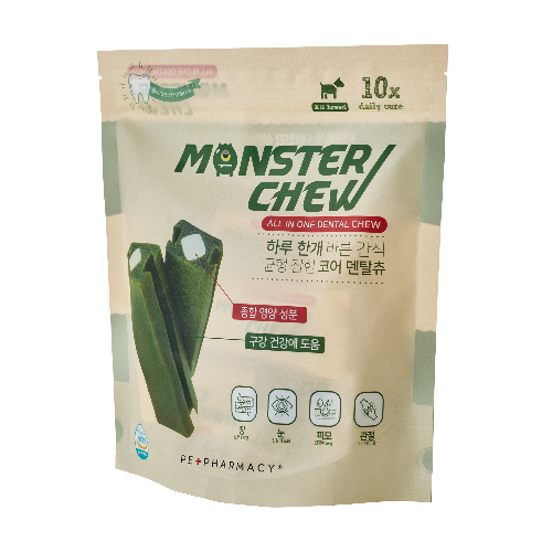 (주)아크 펫파머시 몬스터츄 강아지 덴탈껌