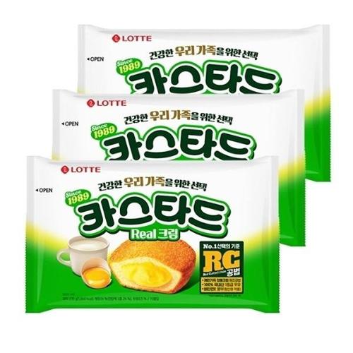 [롯데제과]롯데 카스타드 오리지널, 230g, 3개_20161925_587931