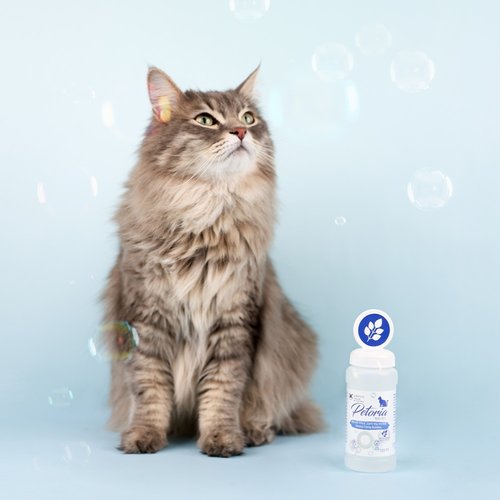 (주)세토리 펫토리아 무독성 고양이 캣닢 비눗방울 120ml