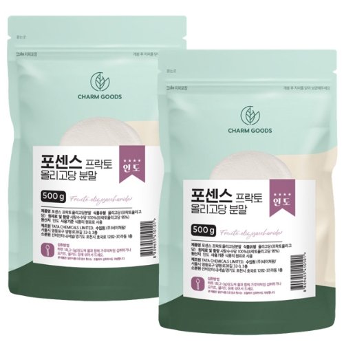 참굿즈 포센스 프리바이오틱스 프락토올리고당 분말 500g 2팩
