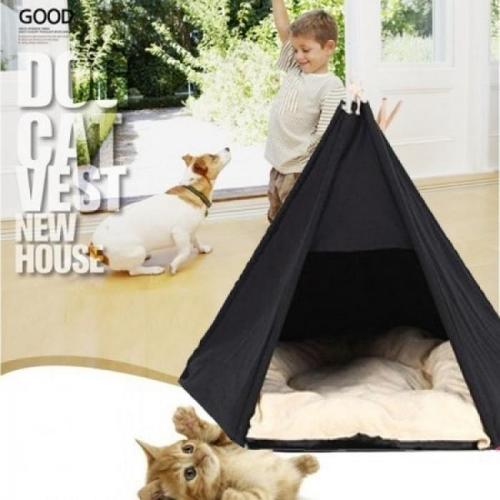 [T686315_48]74CM 80CM 옥스포드 중소견형 방석 인디언텐트